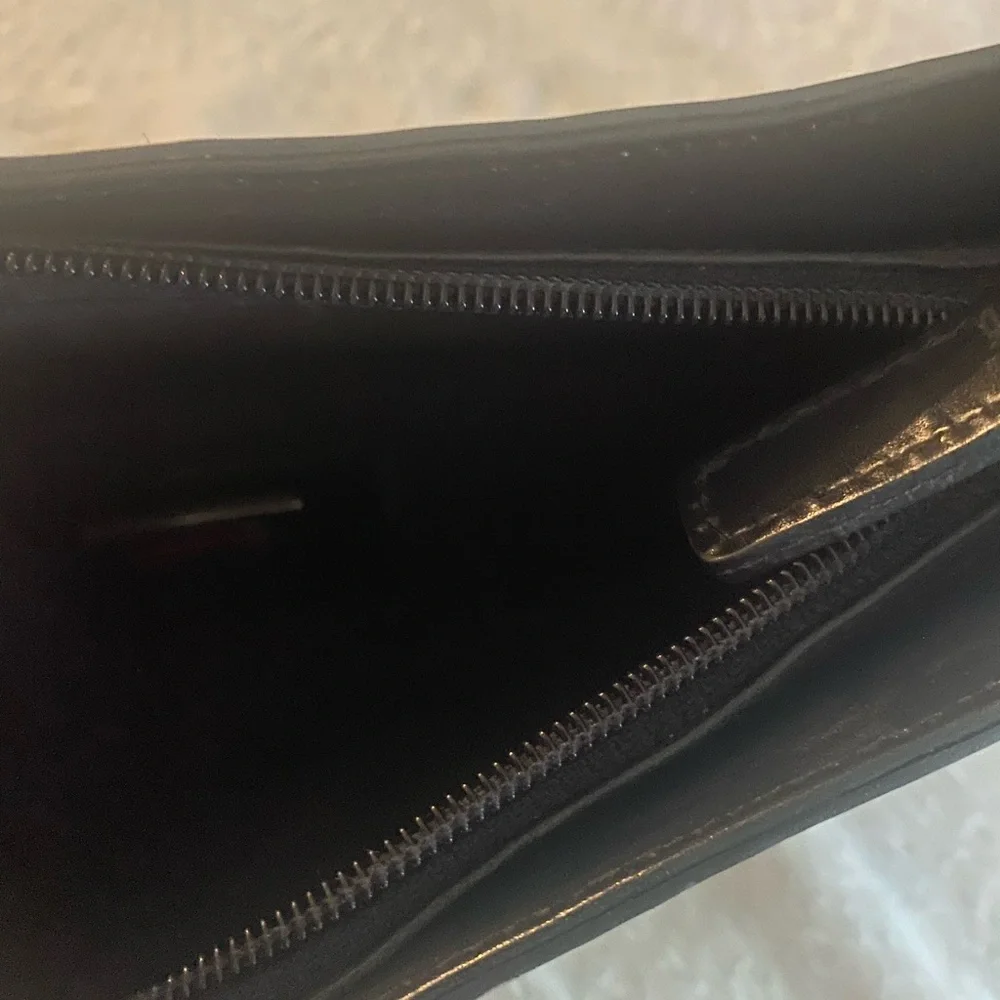 Talbots Leather Black Bag - Picture 3 of 7